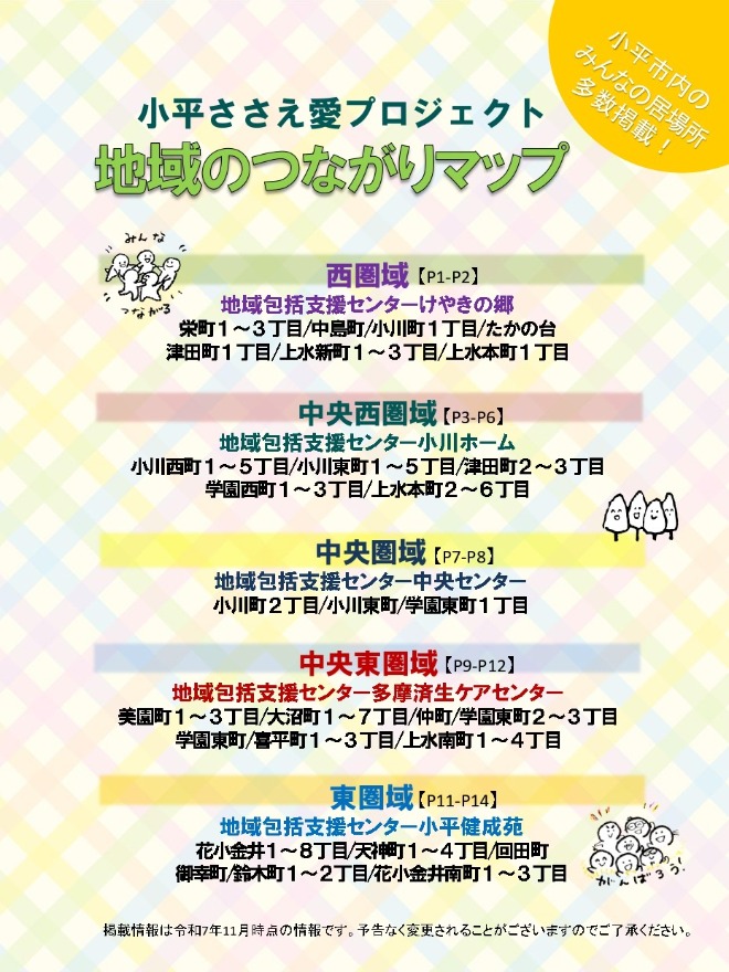 つながりマップの表紙