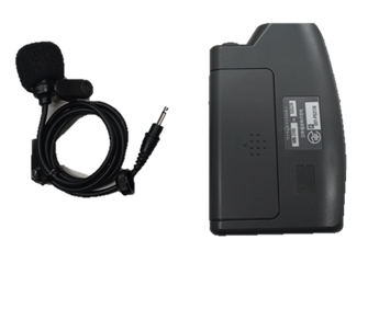 ワイヤレスマイク（タイピン型）